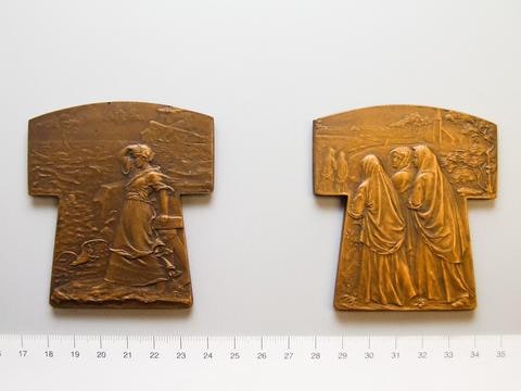Bronze Plaquette Brittany