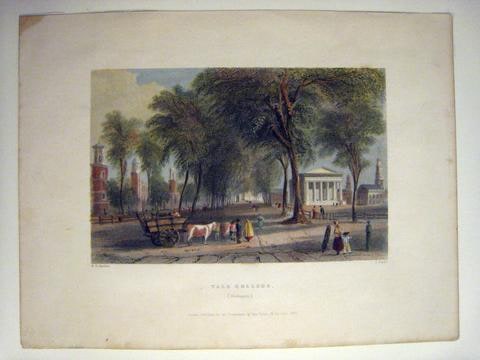 Bartlett's View of Yale College and the State House