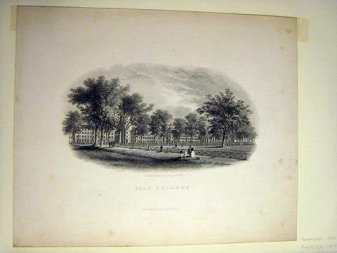 Class of 1858 View of Yale College