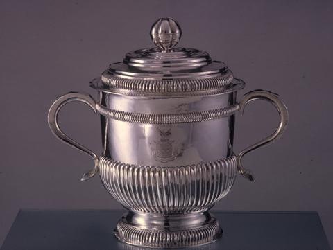 Two-Handled Covered Cup