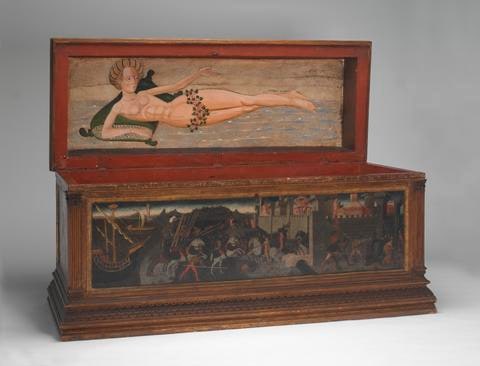 A Battle of Greeks and Amazons (Theseus and Hippolyta or Achilles and Penthesileia?); Allegories of Hope and Justice; Reclining Nude