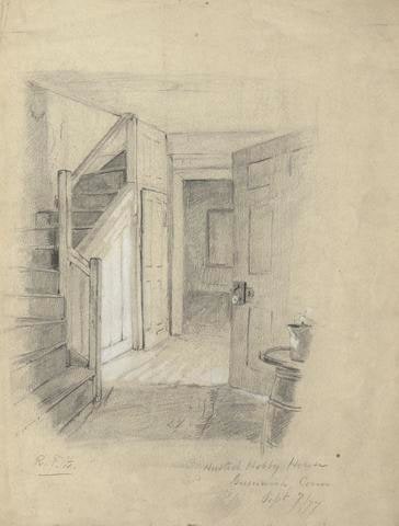 Interior of the Husted Hobby House, Greenwich, Conn.