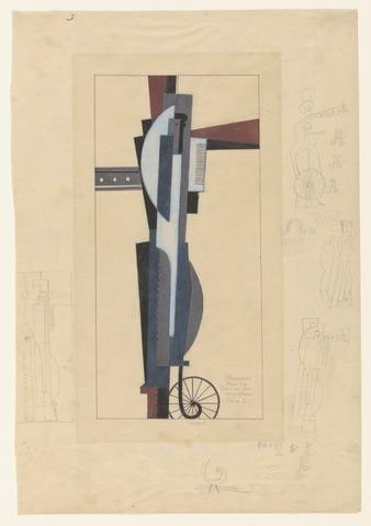 Homme au megaphone, Etude II (Man with Megaphone II)