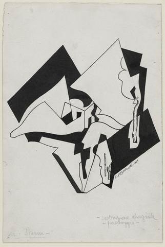 Spatial Construction: Landscape, 1919 (Construzione spaziale: Paesaggio)