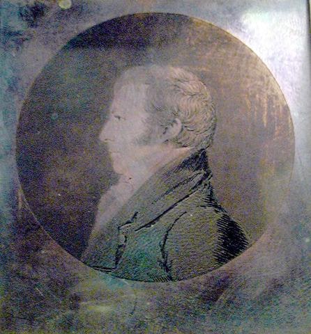Copper plate for Theodore Gourdin (1764-1826)