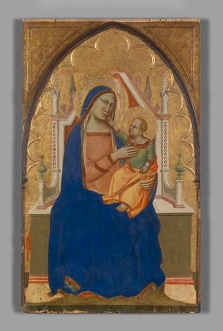 Virgin and Child Enthroned