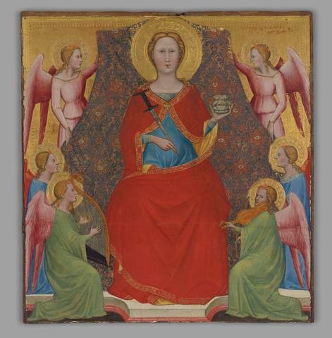 Saint Lucy Enthroned