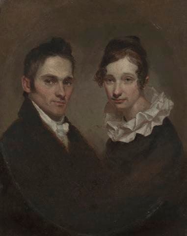 Reverend Hiram Bingham and Sybil Moseley Bingham (1789–1869; 1792–1848)