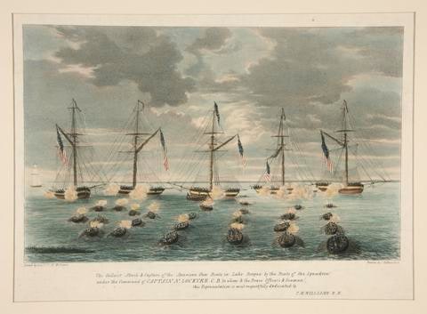 The Gallant Attack & Capture of the American Gun Boats in Lake Borgne . . .