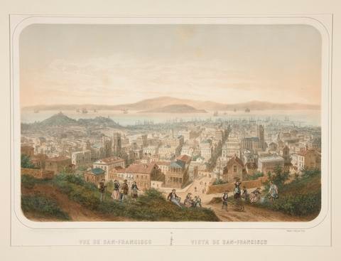 Vue de San-Francisco; Vista de San-Fransisco