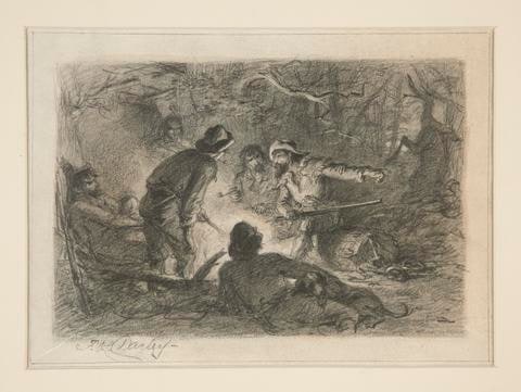 Untitled (Sitting around the Campfire)