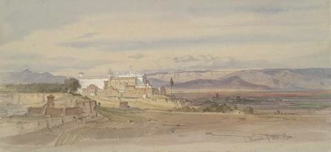 Roman Landscape with San Giovanni in Laterano