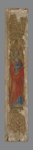 Pilaster Fragment with Saint Catherine of Alexandria