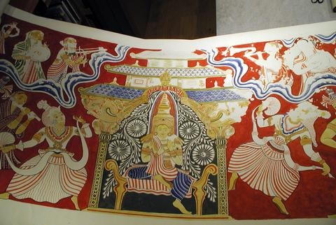 'Nirmanarathi Heaven", Telwatta Temple