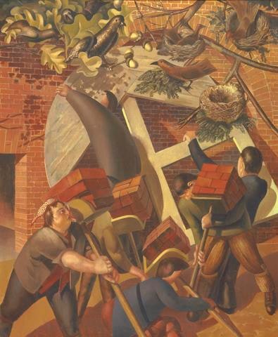 The Builders, Bird Nesting, Human Efforts