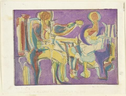 The Big Musician, Series XI, Plate 5, Proof 8