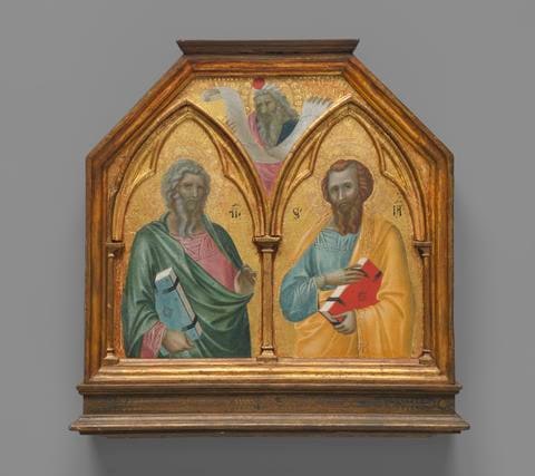 Saints Andrew and James the Greater, and a Prophet