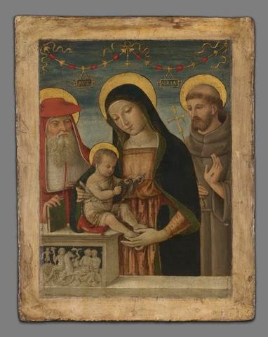Virgin and Child with Saints Jerome and Francis of Assisi