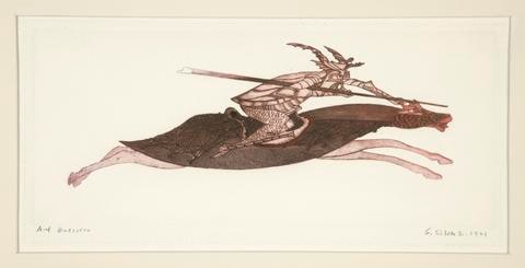 Warrior on Horseback