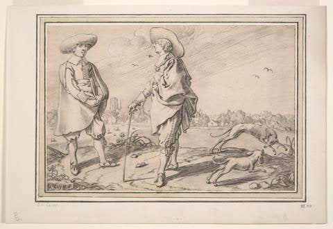 Portrait of two gentlemen from Dordrecht