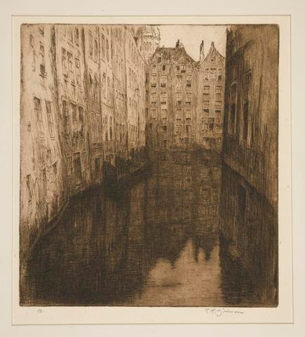 Canal in Amsterdam