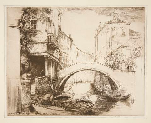 Canal of the Loggia, Venice, Italy