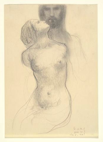 Woman and Head of Christ