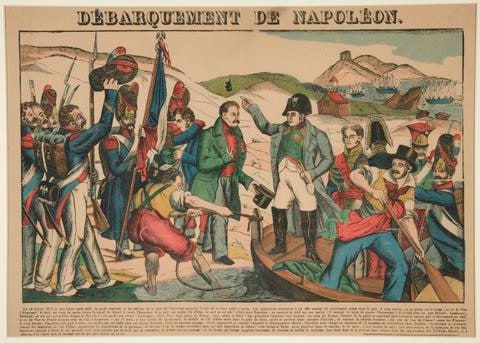 Débarquement de Napoléon