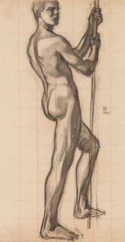 Untitled [Nude figure study]