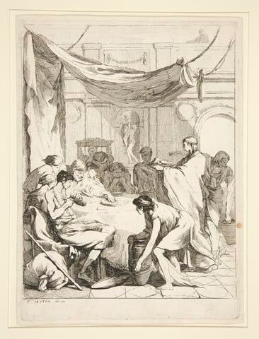 Feeding the Hungry, from the series Sept Oeuvres de Misericorde