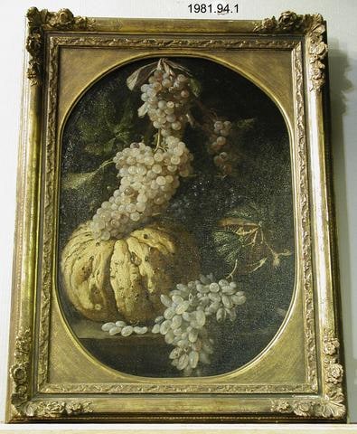 Still Life with Melons and Grapes