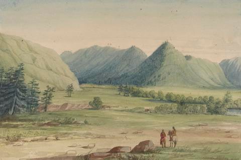 Hell Gate- Entrance to Cadotte's Pass from the West