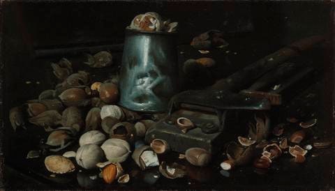 Still Life with Tin Can and Nuts