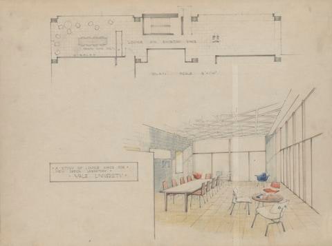A Study of Lounge Space for New Design Laboratory, Yale University