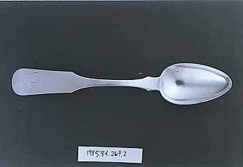 Two dessert spoons