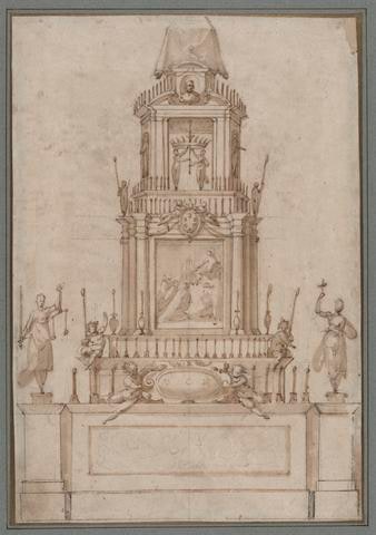Design for a Catafalque for Cosimo I de' Medici