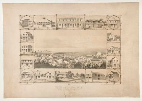 View of Honolulu, From the Catholic Church (No. 3)
