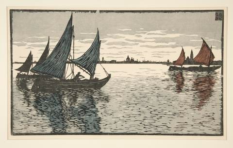 Abend vor Venedig (Evening near Venice)