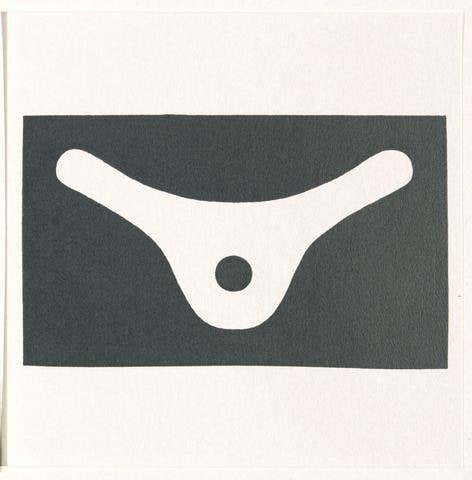Untitled, from the Rubber Stamp Portfolio (1977)