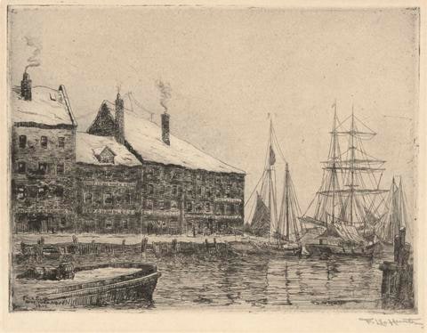Peck Slip, New York, NY, 1879
