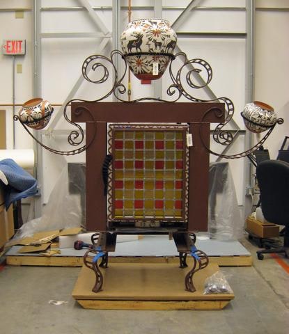 American Baroque Highboy Refrigerator