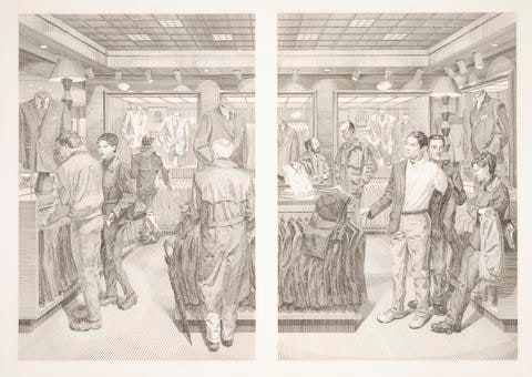 Suit Shopping: An Engraved Narrative