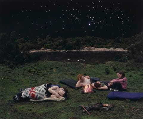 Camping, from the series Tree Planting