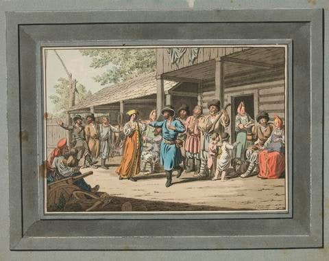 Jovial rural scene