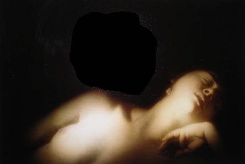 Head of Cleopatra, detail from "Cleopatra" by Artemisia Gentileschi