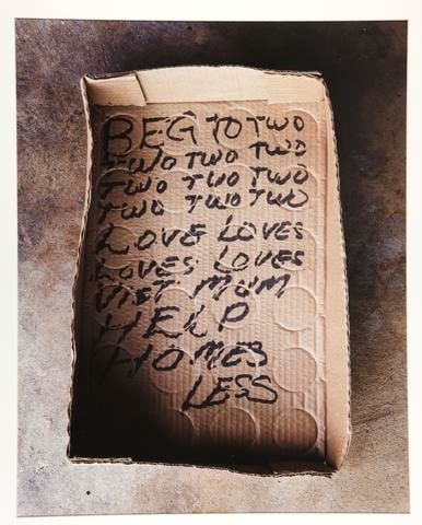 Homeless Poem from My Life in Politics