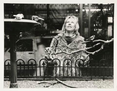Untitled [Woman in fur coat] from 33rd and Bird