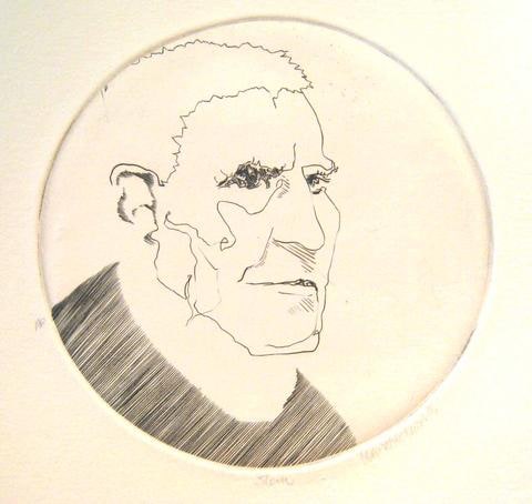 Gertrude Stein, from the portfolio Unconstraining Voices