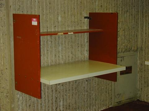 Wall-mounted desk