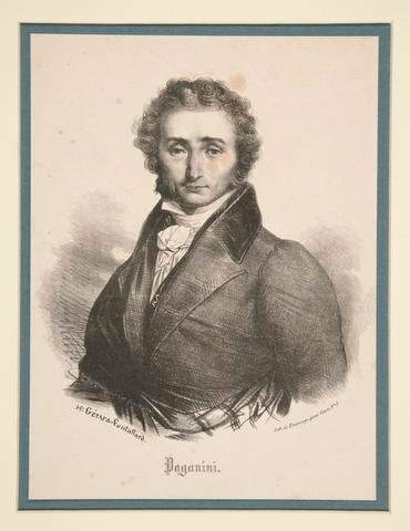 Portrait of Niccolò Paganini
